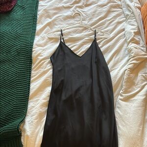 Black Slip Dress